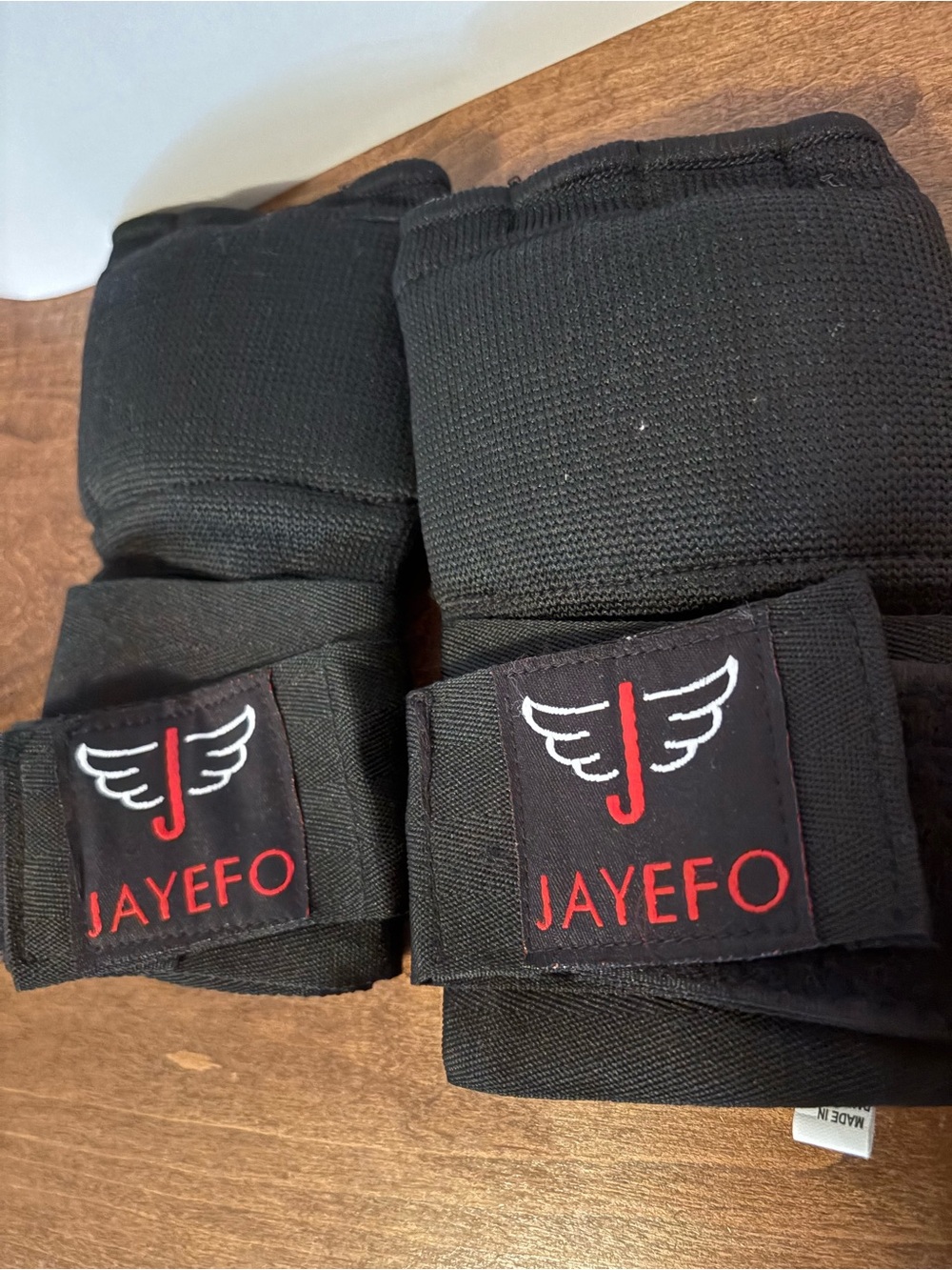 Jayefo Black Men's Wrist Wraps - Support and Stability